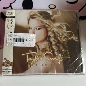 Taylor Swift Fearless Japan Edition CD with Bonus Tracks